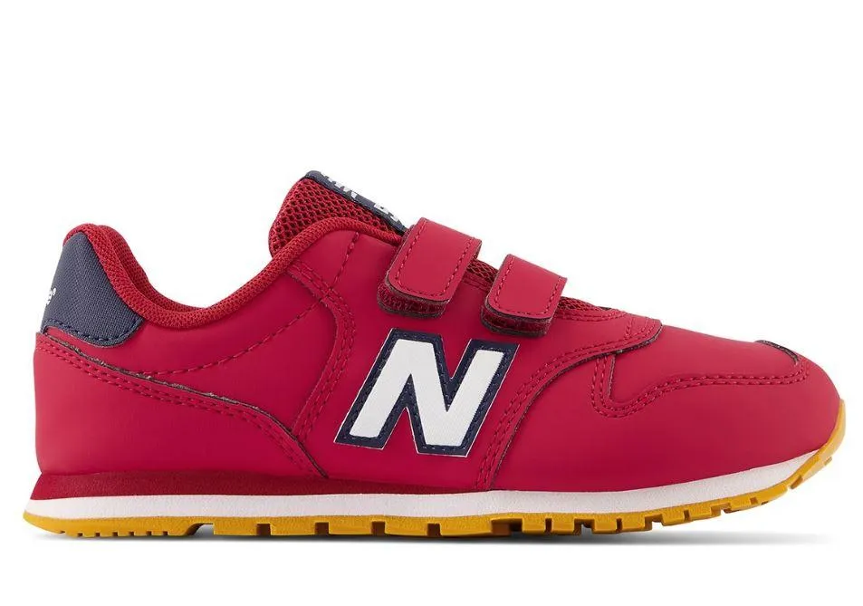 Zapatillas New Balance 500 v1 Velcro Niños Rojo Granate