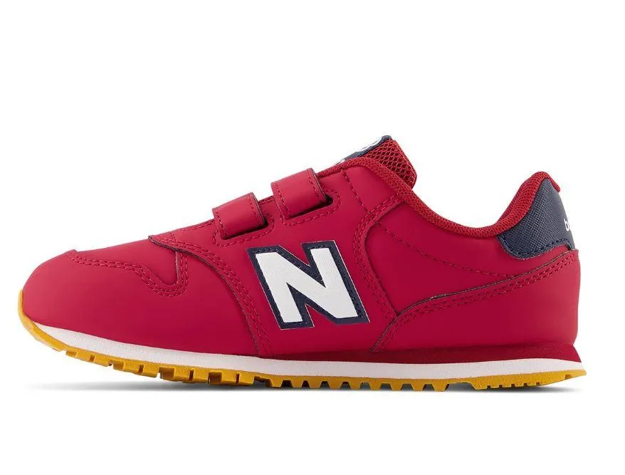 Zapatillas New Balance 500 v1 Velcro Niños Rojo Granate