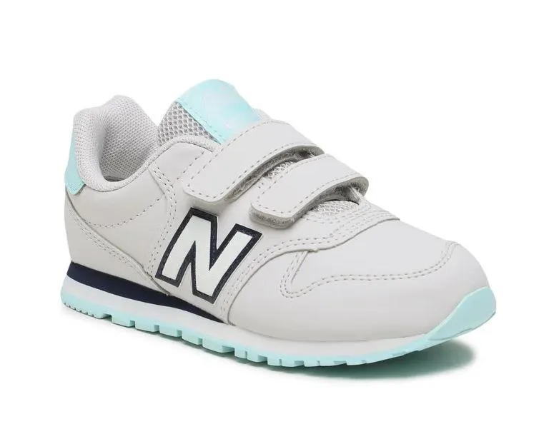 Zapatillas New Balance 500 Velcro Gris/Turquesa