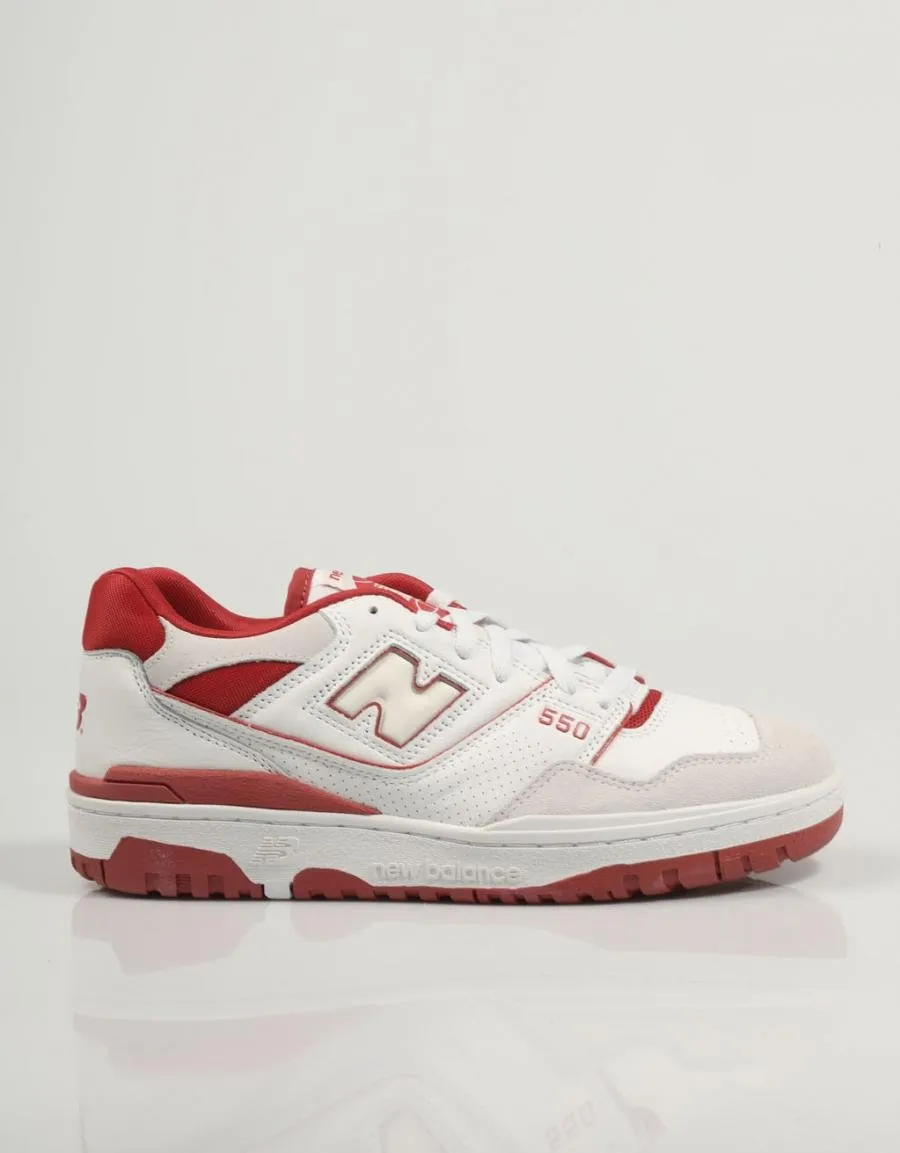  ZAPATILLAS NEW BALANCE BB550 STFWHITE/RED 83401