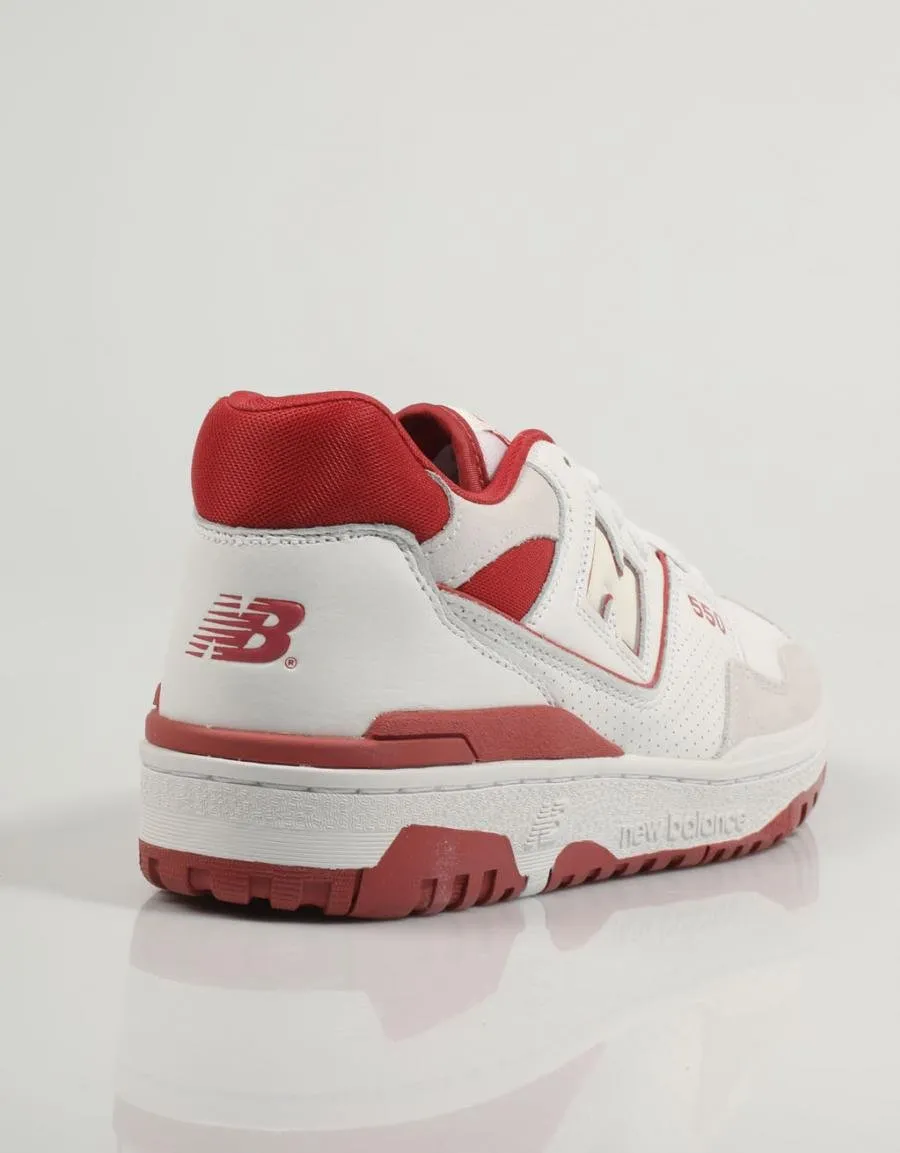  ZAPATILLAS NEW BALANCE BB550 STFWHITE/RED 83401