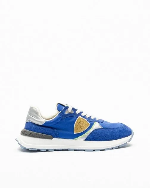 Zapatillas Philippe Model Antibes Low Man Azul