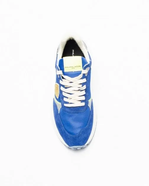 Zapatillas Philippe Model Antibes Low Man Azul