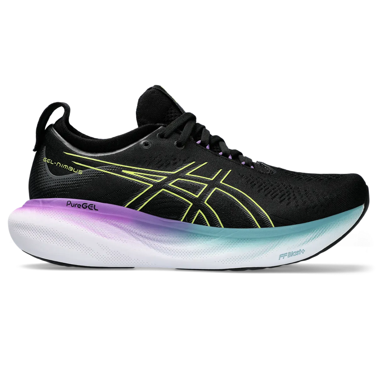 ZAPATILLAS RUNNING MUJER ASICS GELNIMBUS 25 NEGRA