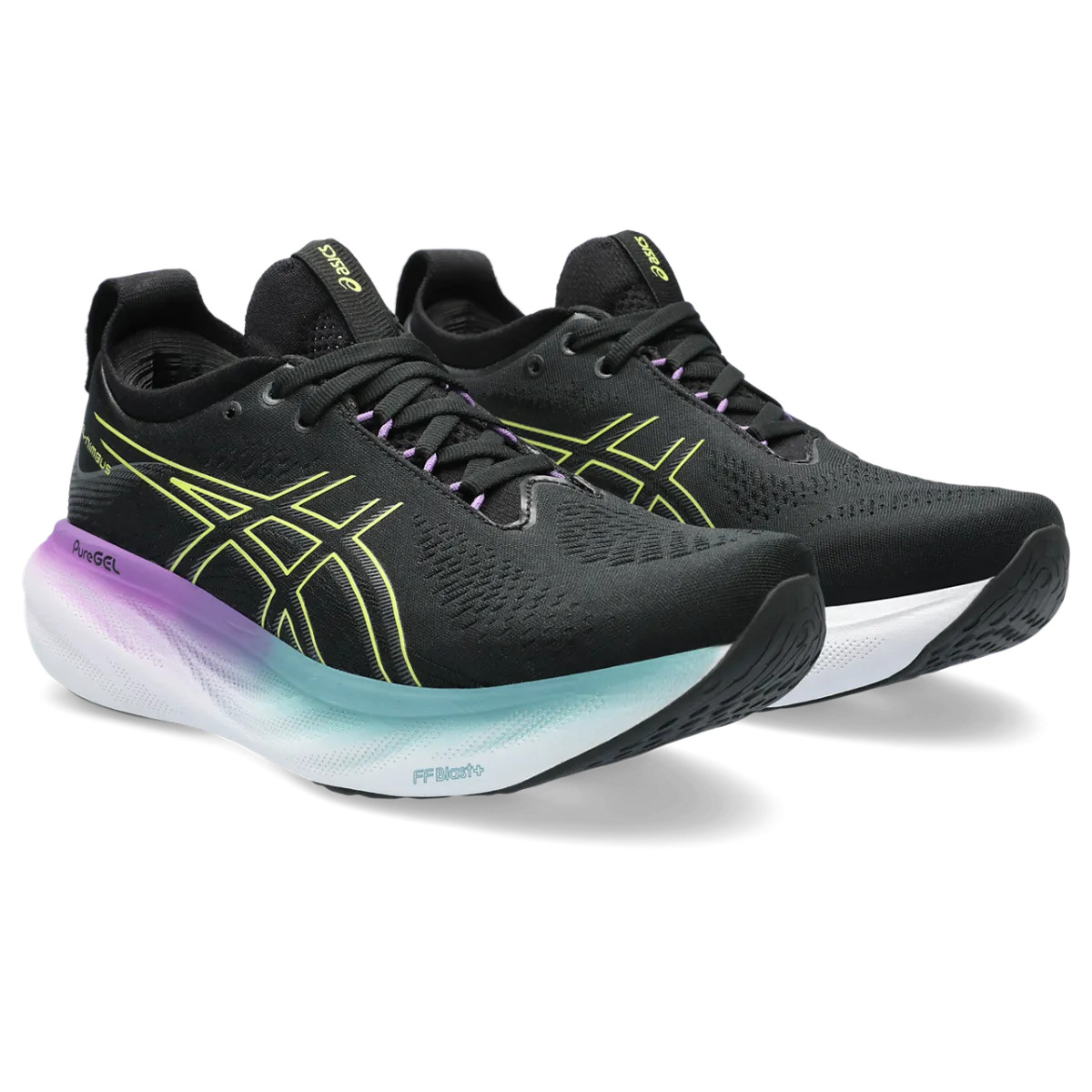 ZAPATILLAS RUNNING MUJER ASICS GELNIMBUS 25 NEGRA