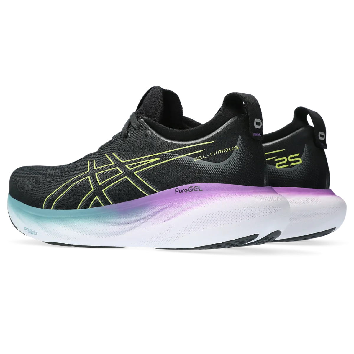 ZAPATILLAS RUNNING MUJER ASICS GELNIMBUS 25 NEGRA