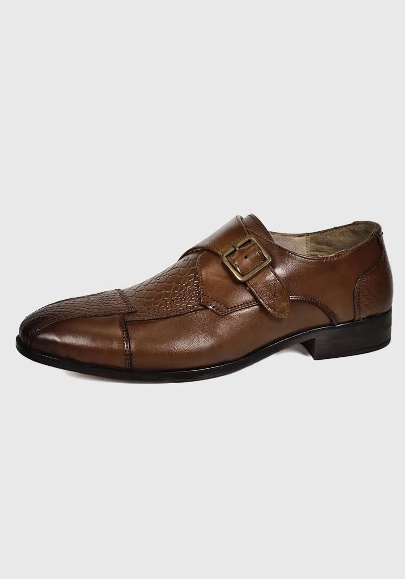 Zapato Cuero Verona Café