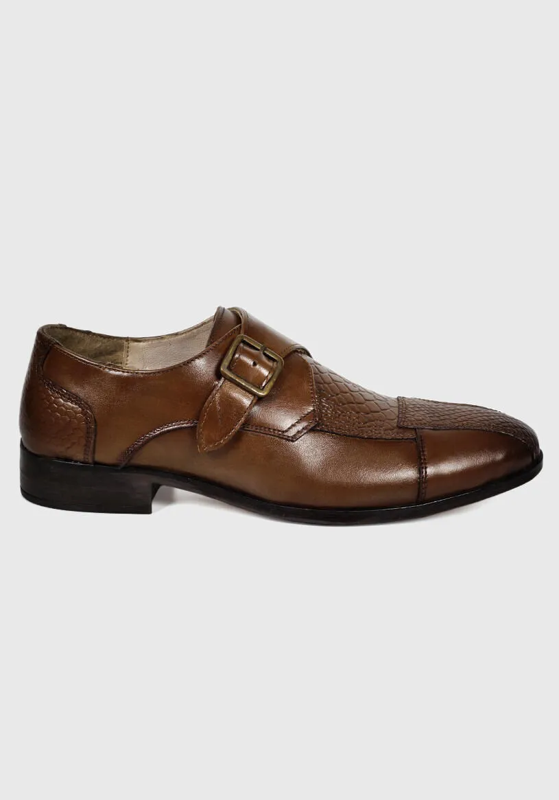 Zapato Cuero Verona Café