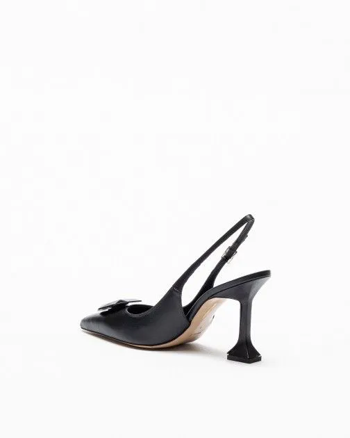 Zapato destalonado PROF Ines Negro