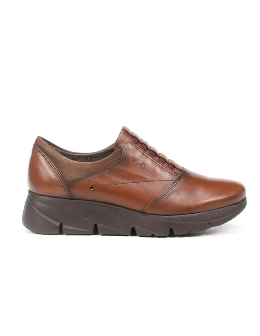 ZAPATO ELASTICO MUJER FLUCHOS F1357 CUERO