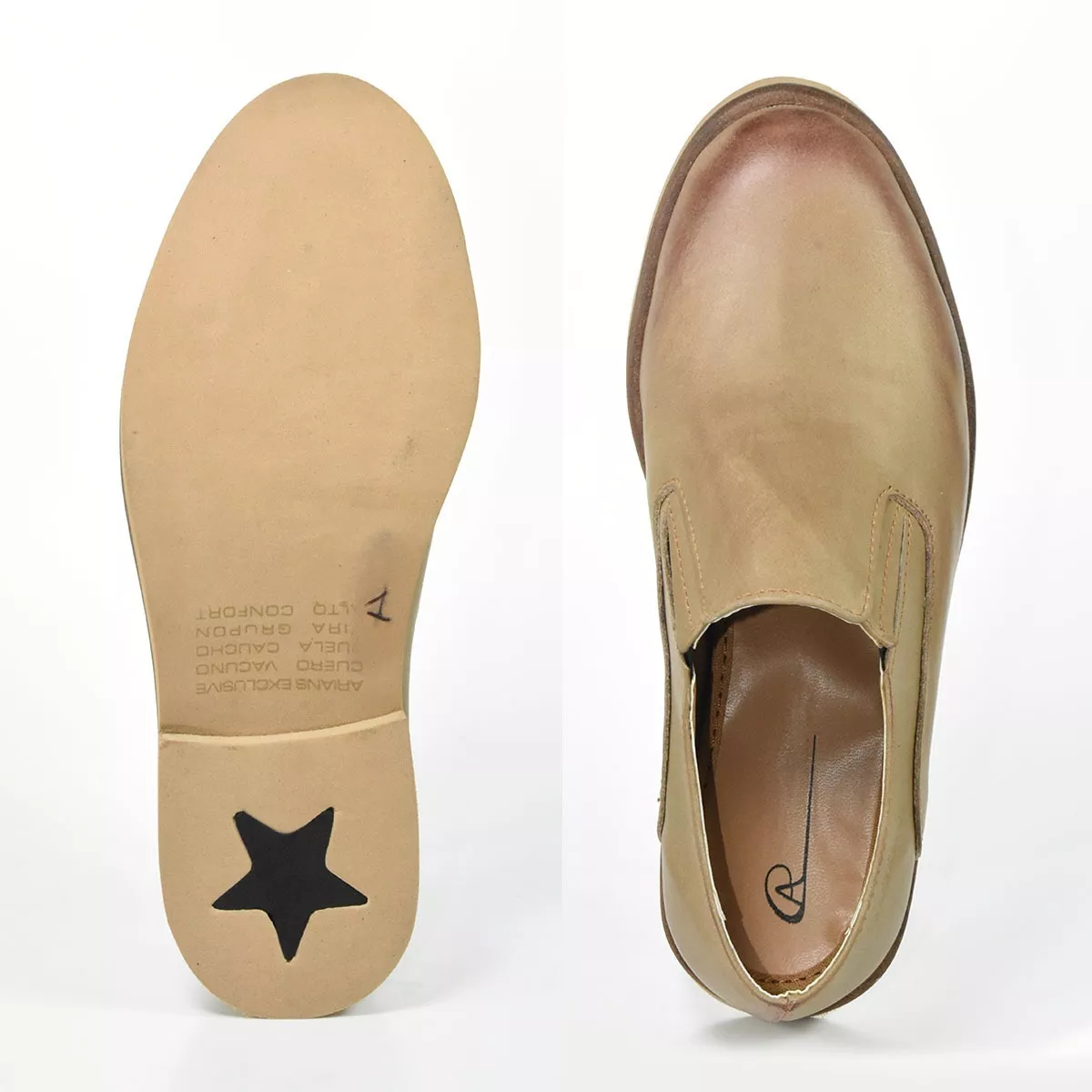 Zapato Vestir Niños Cuero Vacuno Confort Arian's 1954