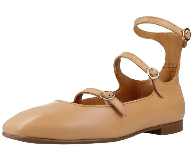 Zapatos Alpe 5091 piel fucsia