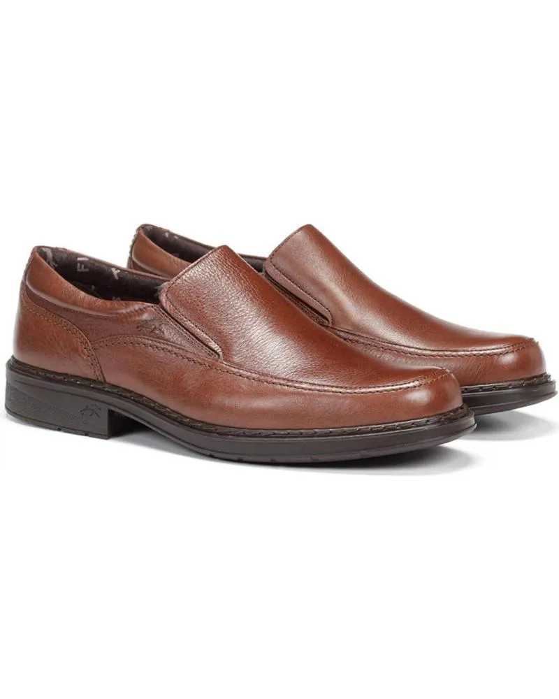 Zapatos de Hombre FLUCHOS ZAPATOS DE VESTIR COLOR CUERO 9578 MARRON
