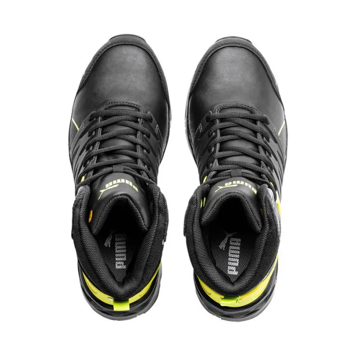 Zapatos de seguridad Puma Velocity 2.0 Yellow Mid S3 SRC HRO ESD