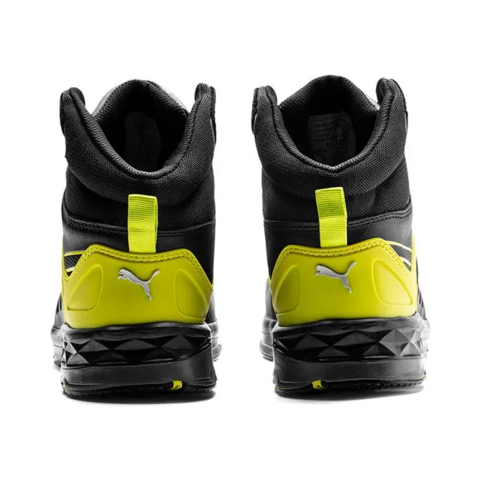Zapatos de seguridad Puma Velocity 2.0 Yellow Mid S3 SRC HRO ESD