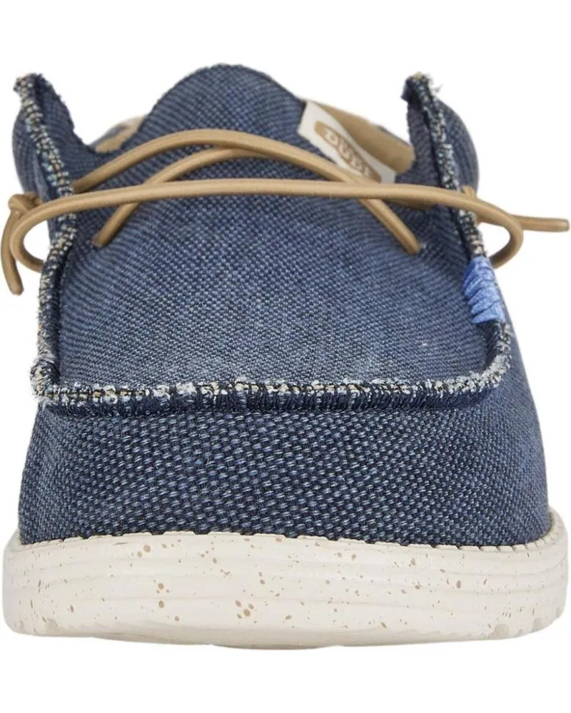 Zapatos HEY DUDE  de Hombre HOMBRE MOCASINES WALLY COASTLINE JUTE MARINO  VARIOS COLORES