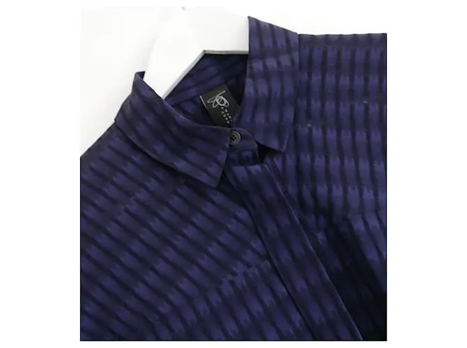 Zero+Maria Cornejo Marino/Camisa suelta negra Negro Azul marino 