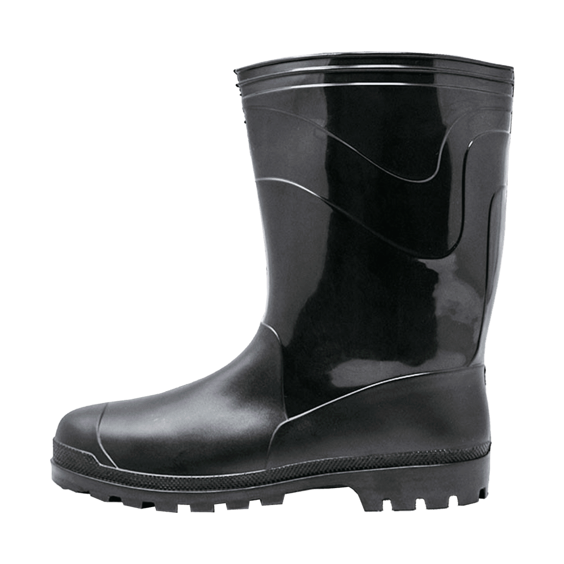 ZORRO PPHU201511 TALLA 44 PAR DE BOTAS PVC ANTIDESLIZANTES FORRO INTERNO ANTIBACTERIAL NEGRAS ALTAS