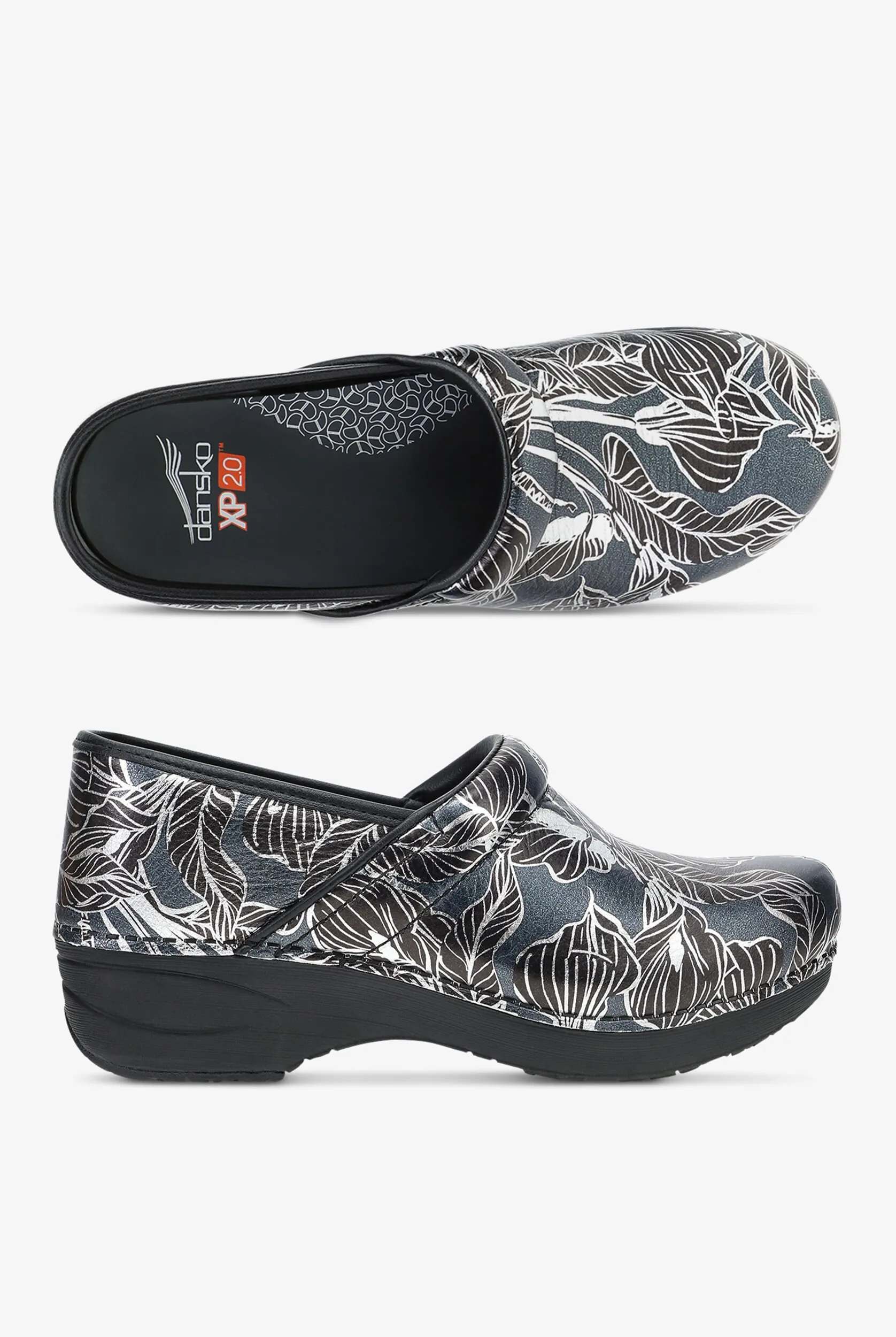 Zuecos de enfermería Dansko XP 2.0 Calla Lily Metallic para mujer